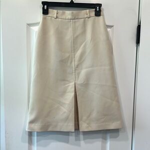 Vintage Sears Cream Pencil Skirt for Women